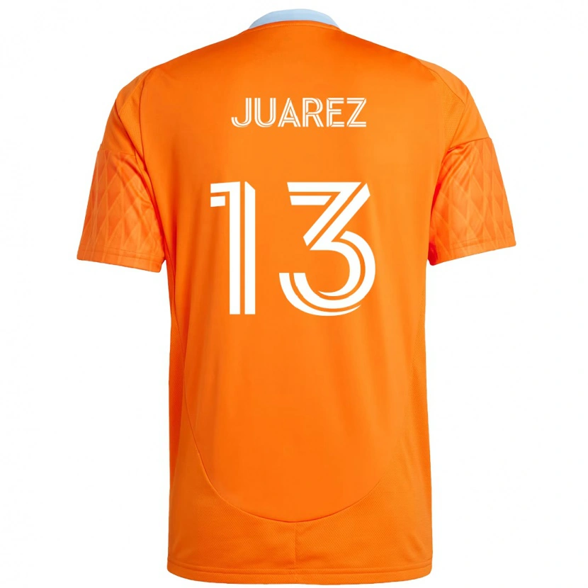 Danxen Mujer Camiseta Jathan Juarez #13 Morado Naranja 1ª Equipación 2025/26 La Camisa