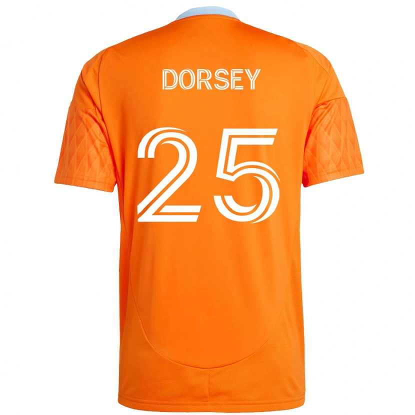 Danxen Mujer Camiseta Griffin Dorsey #25 Morado Naranja 1ª Equipación 2025/26 La Camisa