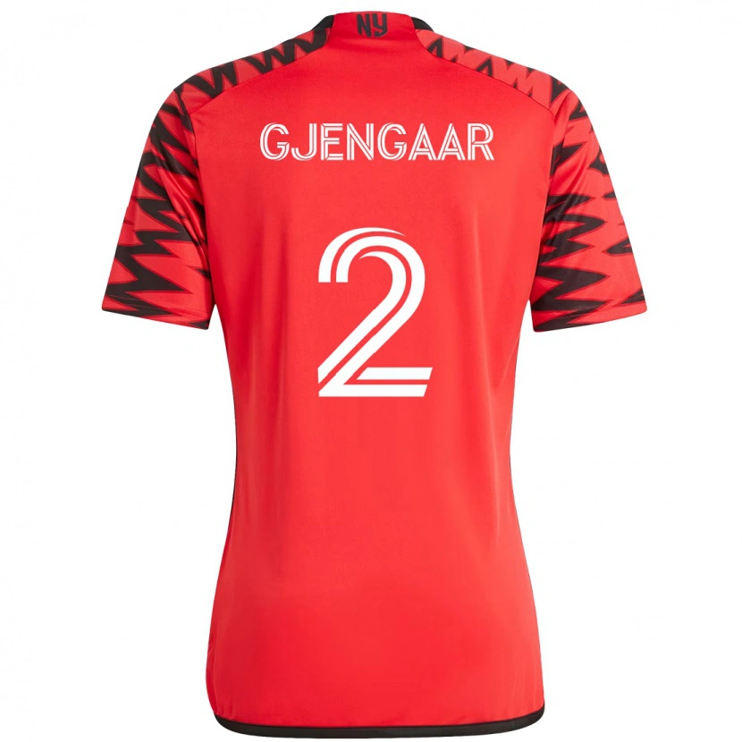 Danxen Mujer Camiseta Dennis Gjengaar #2 Beige Negro 1ª Equipación 2025/26 La Camisa