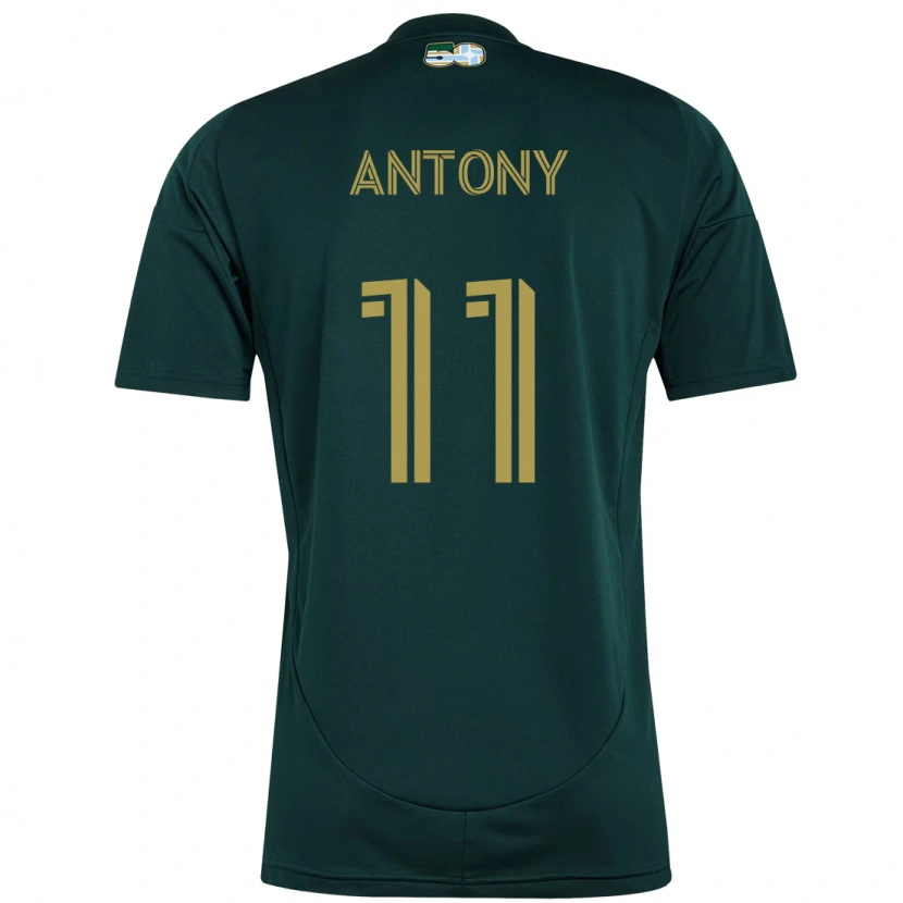 Danxen Mujer Camiseta Antony #11 Beige Verde 1ª Equipación 2025/26 La Camisa