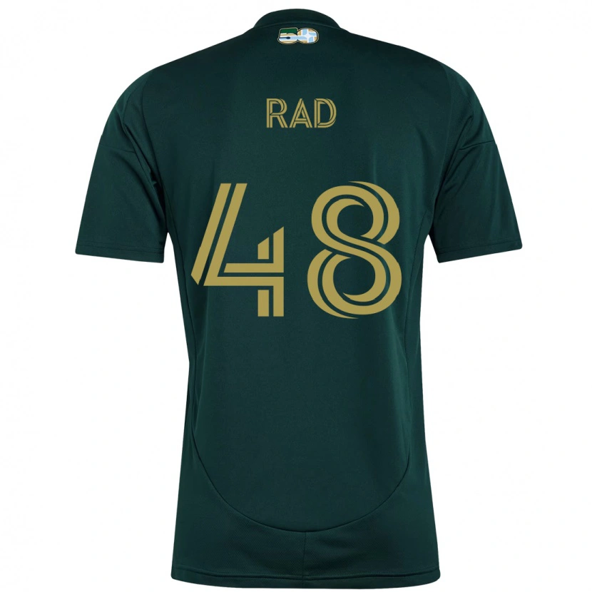 Danxen Mujer Camiseta Kaveh Rad #48 Beige Verde 1ª Equipación 2025/26 La Camisa