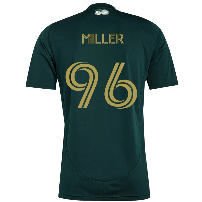 Danxen Mujer Camiseta Carver Miller #96 Beige Verde 1ª Equipación 2025/26 La Camisa