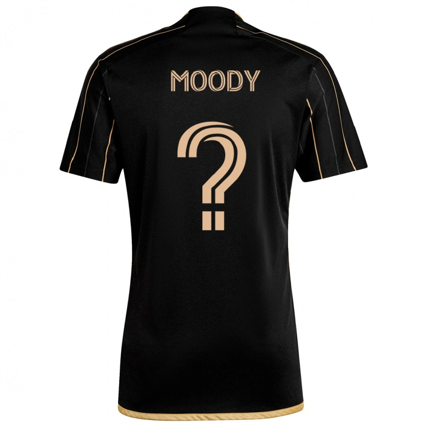 Danxen Mujer Camiseta Noah Moody #0 Negro Marrón 1ª Equipación 2025/26 La Camisa
