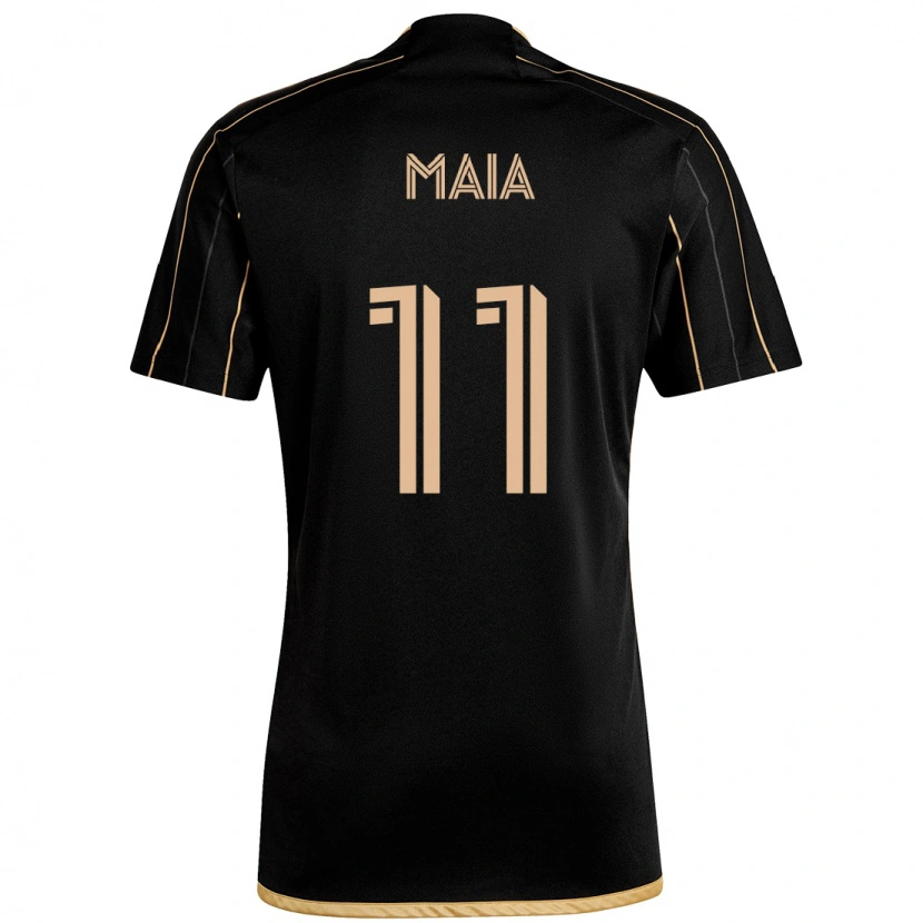 Danxen Mujer Camiseta Matheus Maia #11 Blanco Marrón 1ª Equipación 2025/26 La Camisa