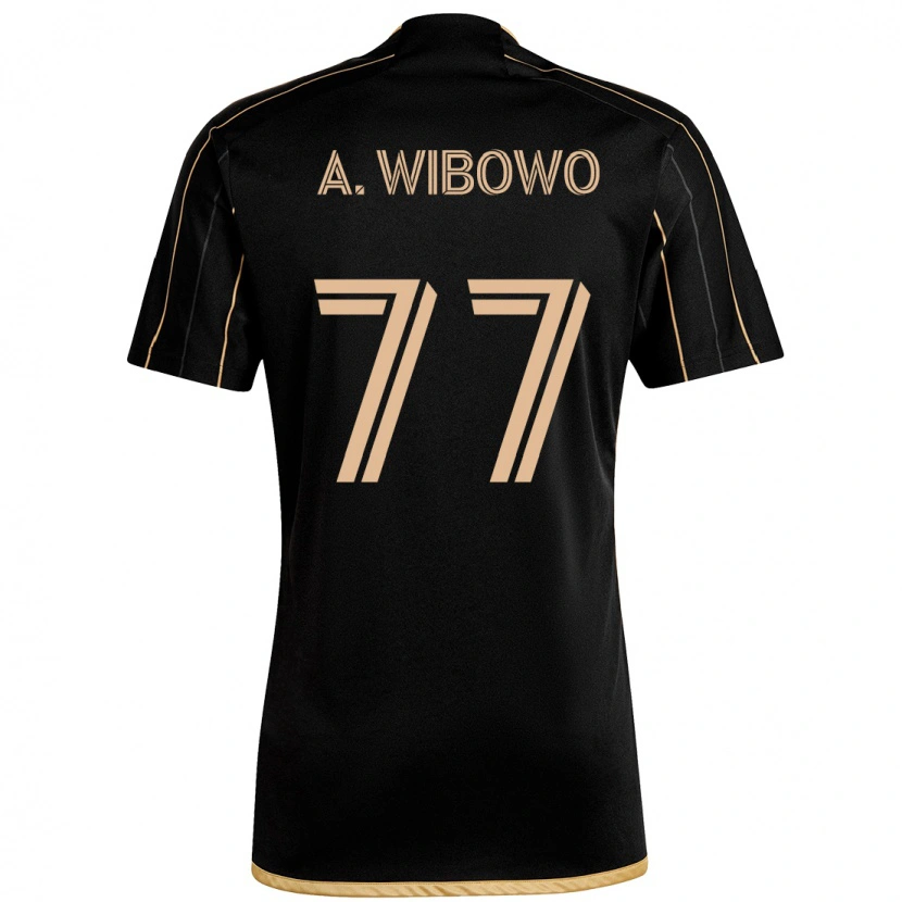 Danxen Mujer Camiseta Adrian Wibowo #77 Blanco Marrón 1ª Equipación 2025/26 La Camisa