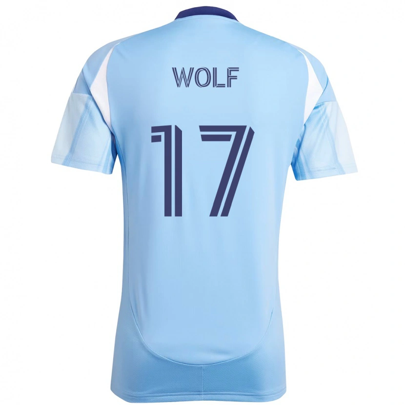 Danxen Mujer Camiseta Hannes Wolf #17 Negro Azul Naranja 1ª Equipación 2025/26 La Camisa