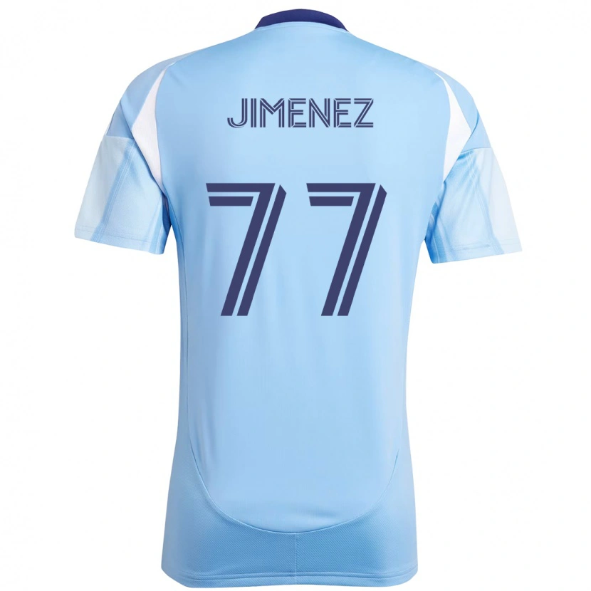 Danxen Mujer Camiseta Jonathan Jiménez #77 Negro Azul Naranja 1ª Equipación 2025/26 La Camisa