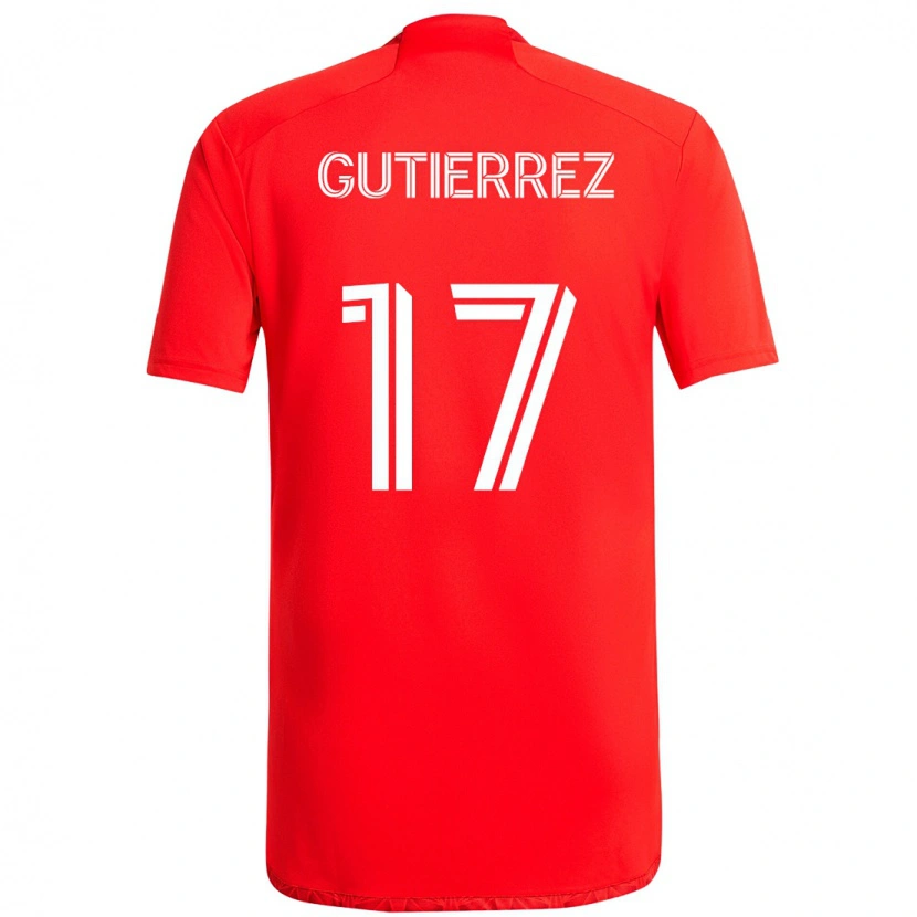 Danxen Mujer Camiseta Brian Gutiérrez #17 Azul Celeste Claro Azul 1ª Equipación 2025/26 La Camisa