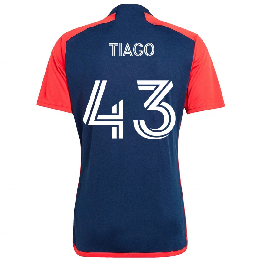 Danxen Mujer Camiseta Santiago Suárez #43 Blanco Azul 1ª Equipación 2025/26 La Camisa