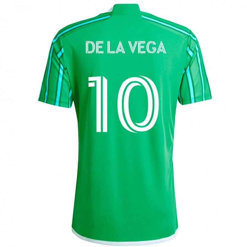 Danxen Mujer Camiseta Pedro De La Vega #10 Azul Claro 1ª Equipación 2025/26 La Camisa