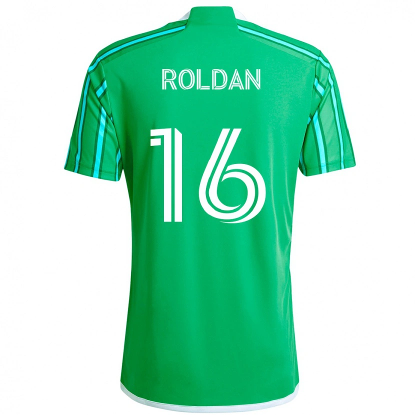 Danxen Mujer Camiseta Álex Roldán #16 Azul Claro 1ª Equipación 2025/26 La Camisa