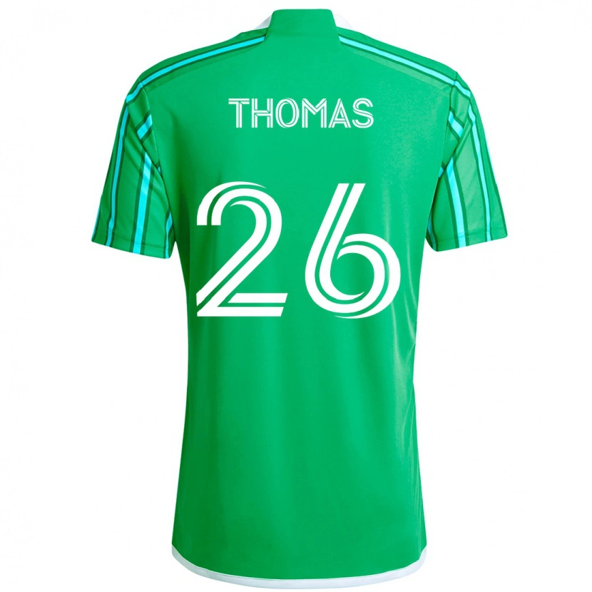 Danxen Mujer Camiseta Andrew Thomas #26 Azul Claro 1ª Equipación 2025/26 La Camisa