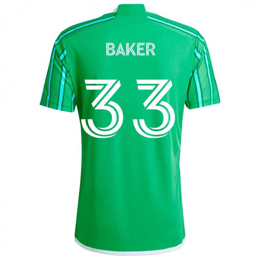 Danxen Mujer Camiseta Cody Baker #33 Azul Claro 1ª Equipación 2025/26 La Camisa