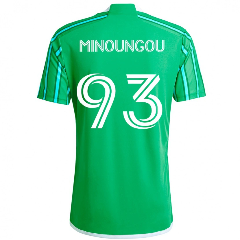 Danxen Mujer Camiseta Georgi Minoungou #93 Azul Claro 1ª Equipación 2025/26 La Camisa
