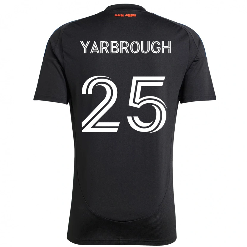 Danxen Mujer Camiseta William Yarbrough #25 Blanco Rojo 1ª Equipación 2025/26 La Camisa