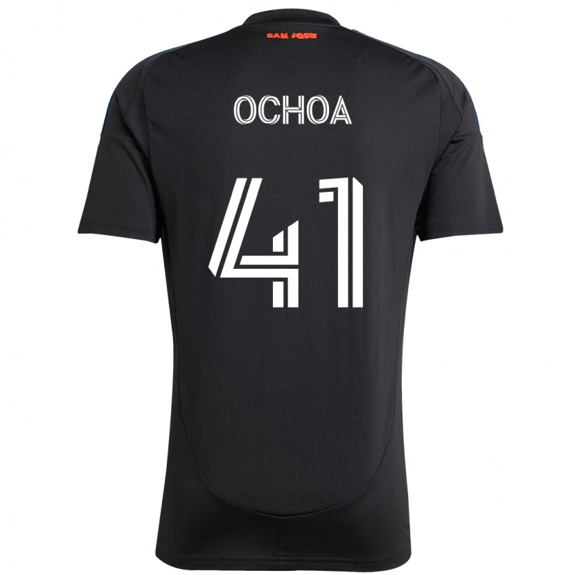 Danxen Mujer Camiseta Emmanuel Ochoa #41 Negro Azul Oscuro 1ª Equipación 2025/26 La Camisa