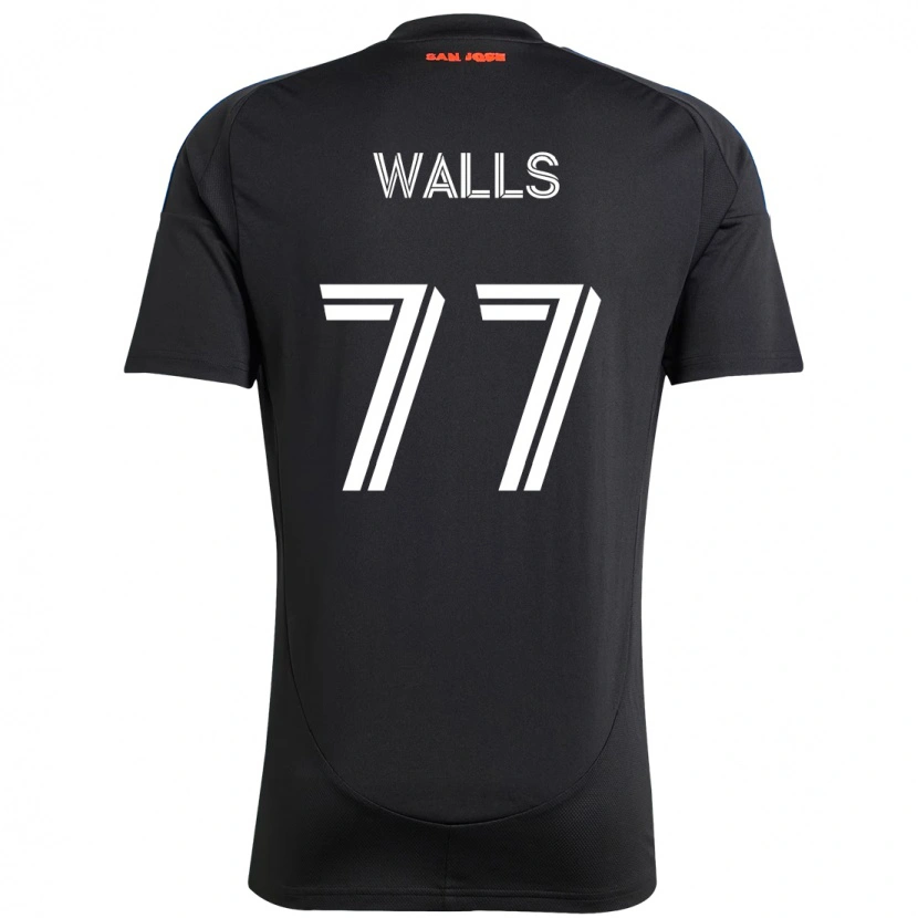 Danxen Mujer Camiseta Casey Walls #77 Blanco Rojo 1ª Equipación 2025/26 La Camisa