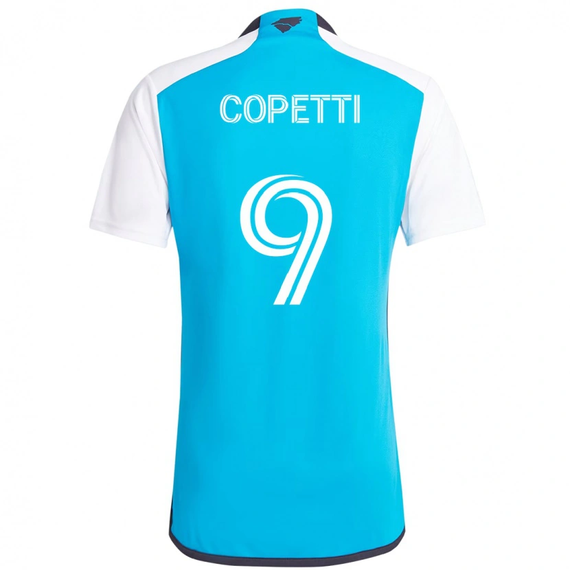 Danxen Mujer Camiseta Enzo Copetti #9 Negro Blanco 1ª Equipación 2025/26 La Camisa