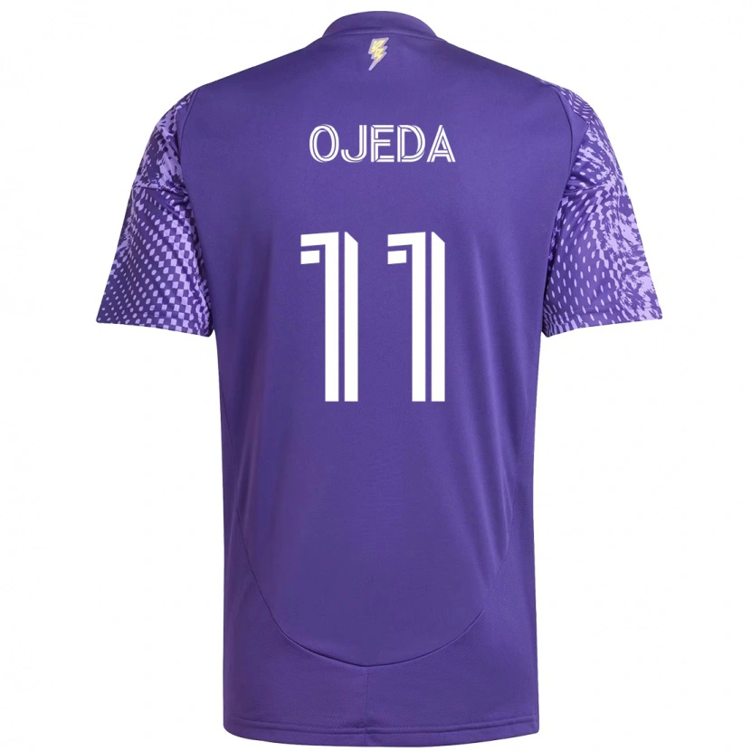Danxen Mujer Camiseta Martín Ojeda #11 Blanco Morado 1ª Equipación 2025/26 La Camisa