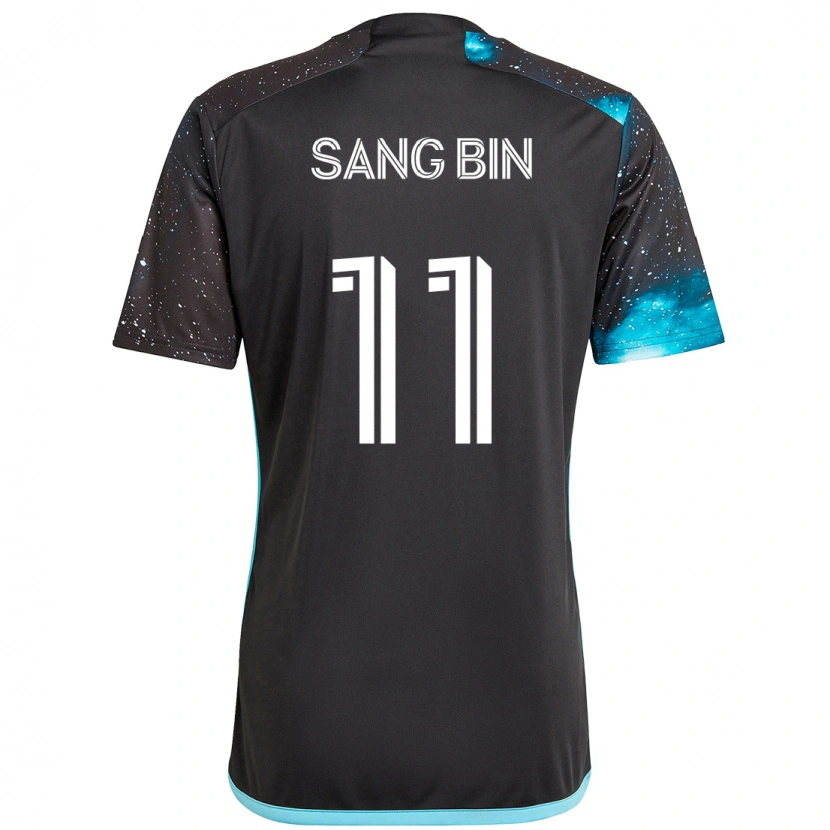 Danxen Mujer Camiseta Sang-Bin Jeong #11 Azul Celeste 1ª Equipación 2025/26 La Camisa