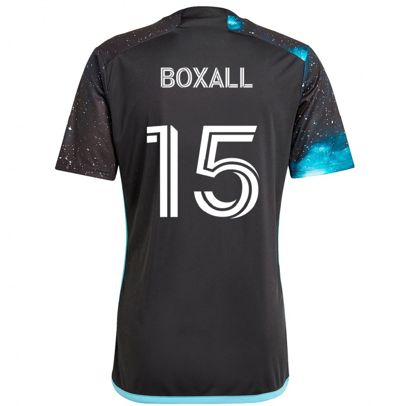 Danxen Mujer Camiseta Michael Boxall #15 Azul Celeste 1ª Equipación 2025/26 La Camisa