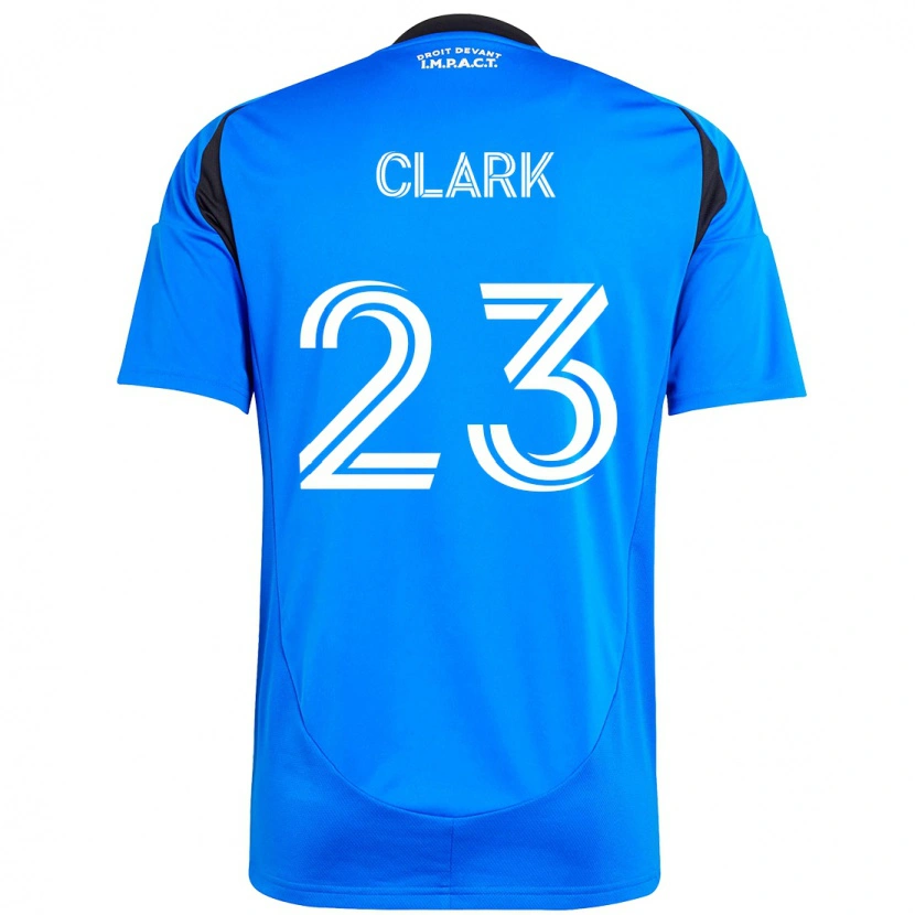 Danxen Mujer Camiseta Caden Clark #23 Azul Oscuro Negro 1ª Equipación 2025/26 La Camisa