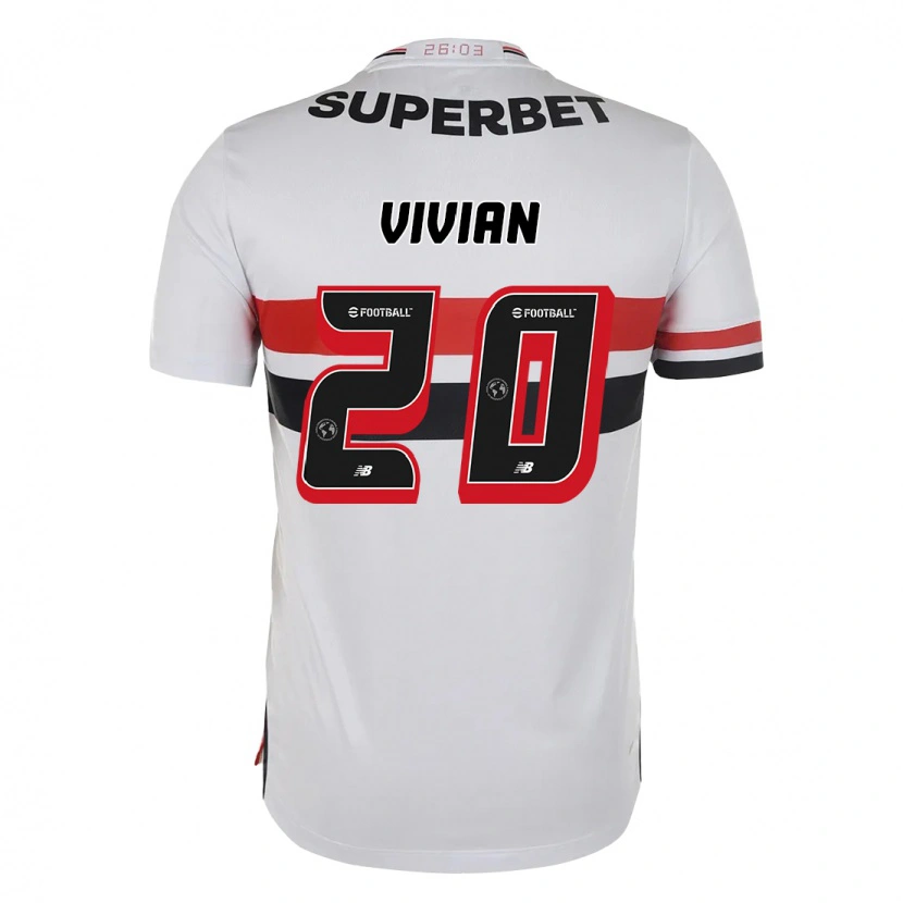 Danxen Mujer Camiseta Vivian #20 Rojo Negro Blanco 1ª Equipación 2025/26 La Camisa