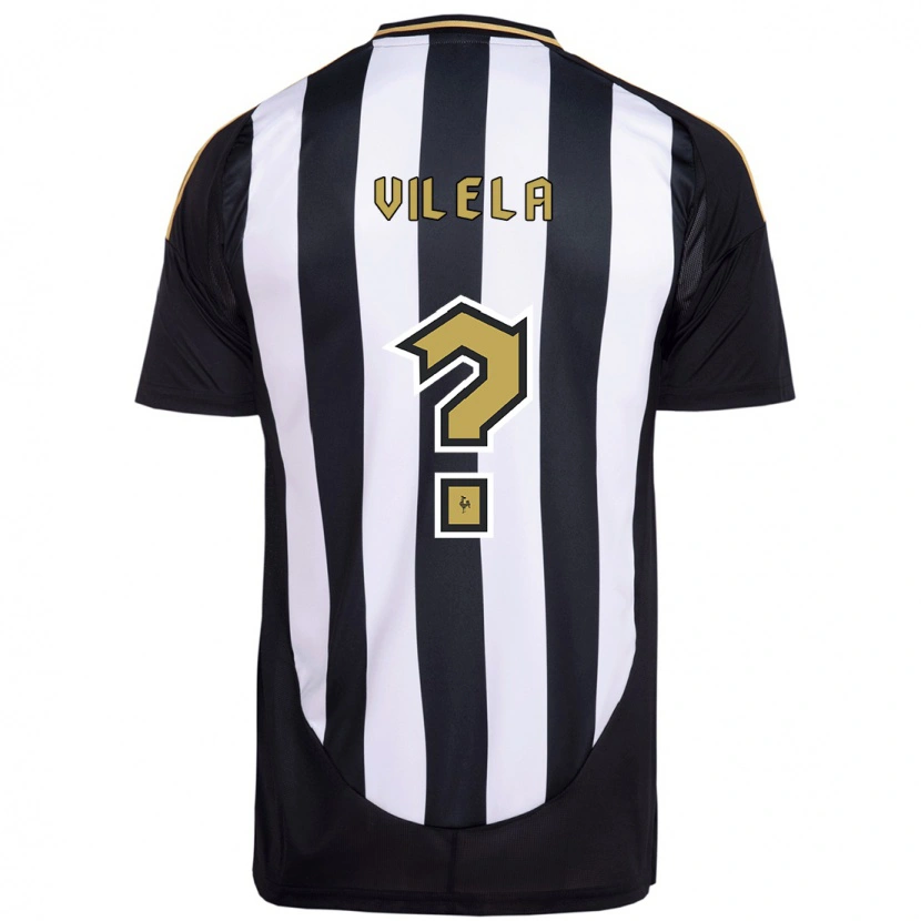 Danxen Mujer Camiseta João Vilela #0 Blanco Negro 1ª Equipación 2025/26 La Camisa