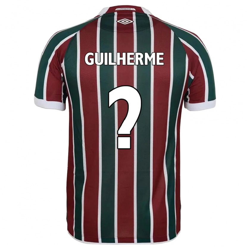 Danxen Mujer Camiseta Luiz Guilherme #0 Blanco Verde Granate 1ª Equipación 2025/26 La Camisa