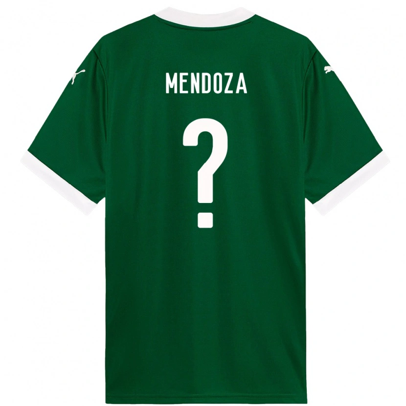 Danxen Mujer Camiseta Beymar Mendoza #0 Blanco Verde 1ª Equipación 2025/26 La Camisa