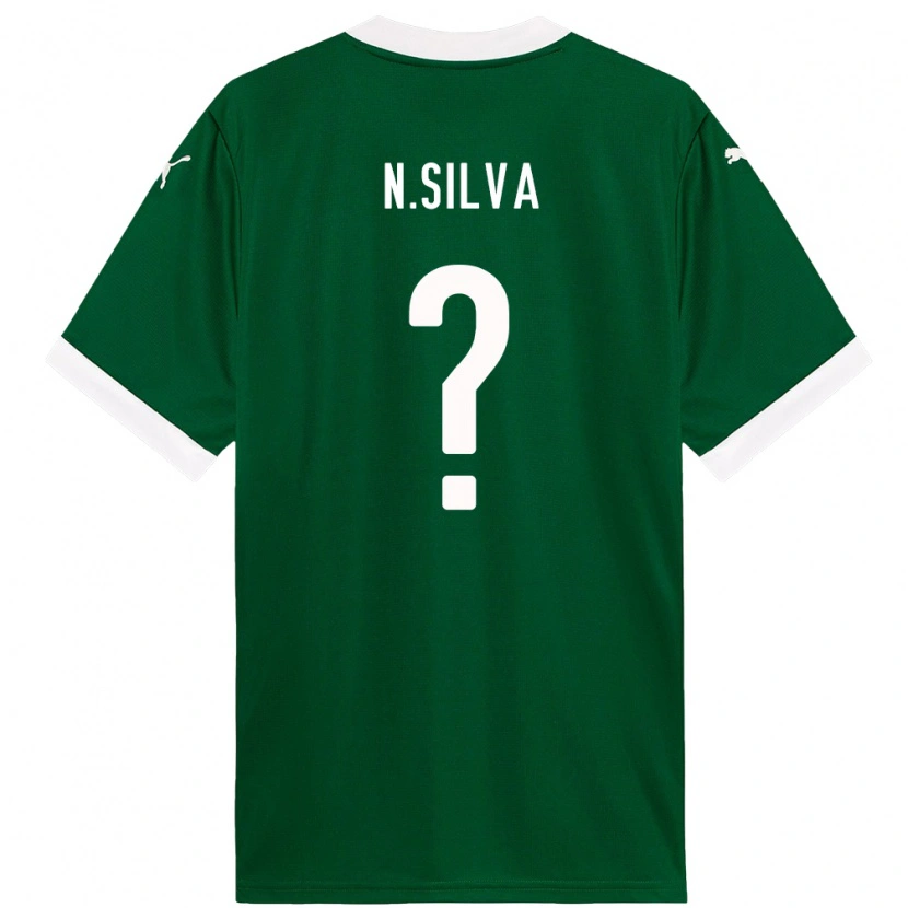 Danxen Mujer Camiseta Ney Silva #0 Verde Blanco 1ª Equipación 2025/26 La Camisa