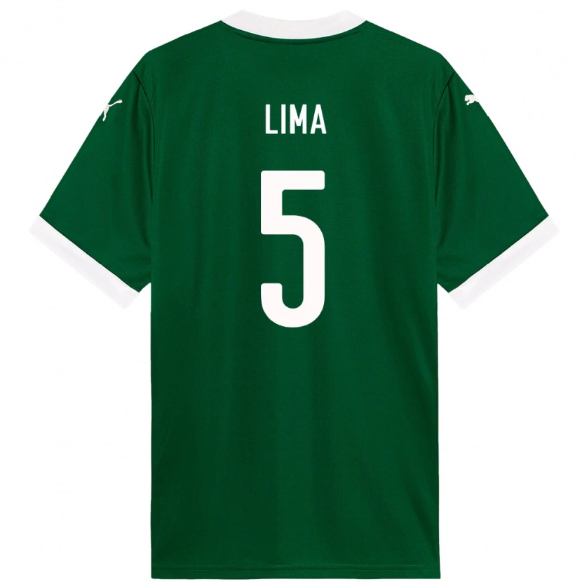 Danxen Mujer Camiseta Ingryd Lima #5 Blanco Verde 1ª Equipación 2025/26 La Camisa