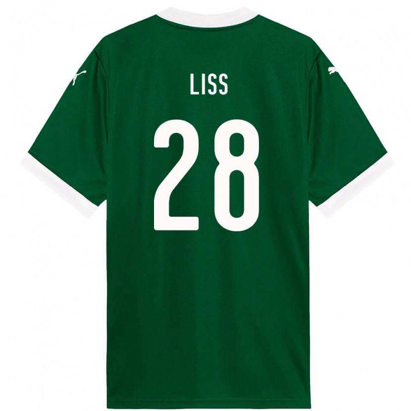 Danxen Mujer Camiseta Victória Liss #28 Blanco Verde 1ª Equipación 2025/26 La Camisa