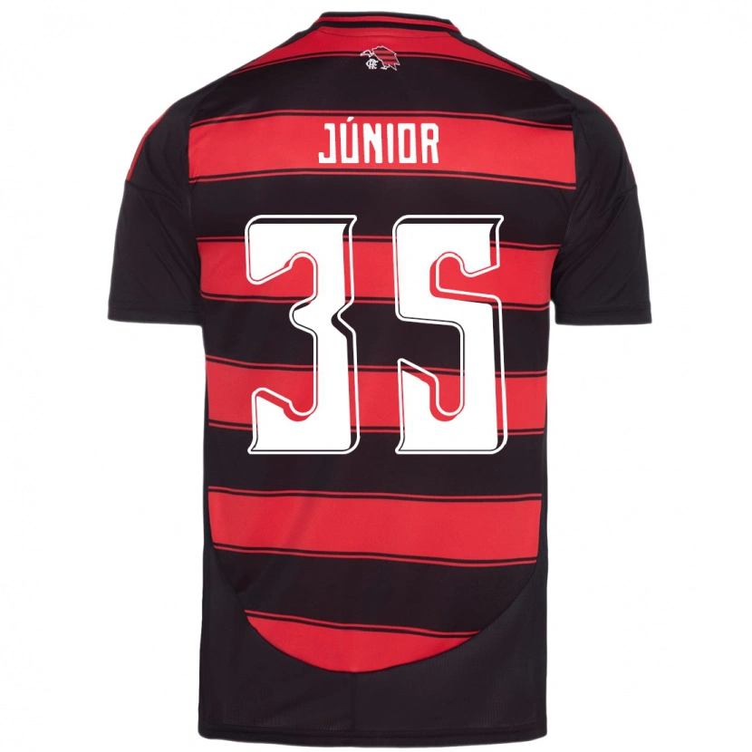 Danxen Mujer Camiseta Kaylaine Júnior #35 Blanco Rojo 1ª Equipación 2025/26 La Camisa