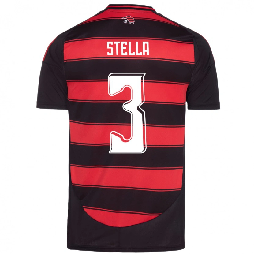 Danxen Mujer Camiseta Stella #3 Blanco Rojo 1ª Equipación 2025/26 La Camisa