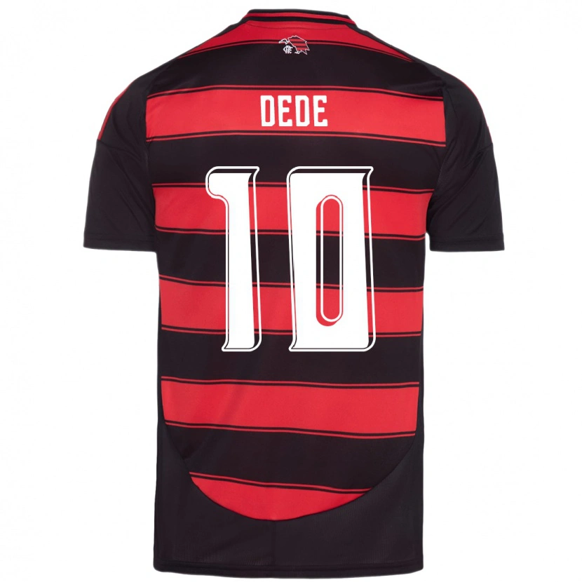 Danxen Mujer Camiseta Andressa Dede #10 Blanco Rojo 1ª Equipación 2025/26 La Camisa
