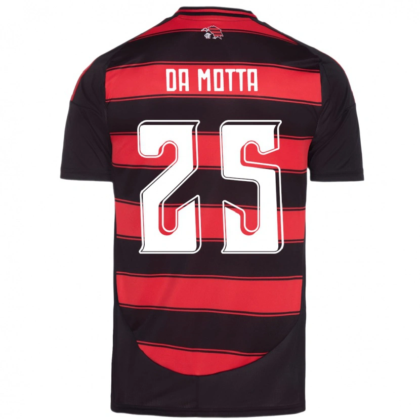 Danxen Mujer Camiseta Piris Da Motta #25 Blanco Rojo 1ª Equipación 2025/26 La Camisa