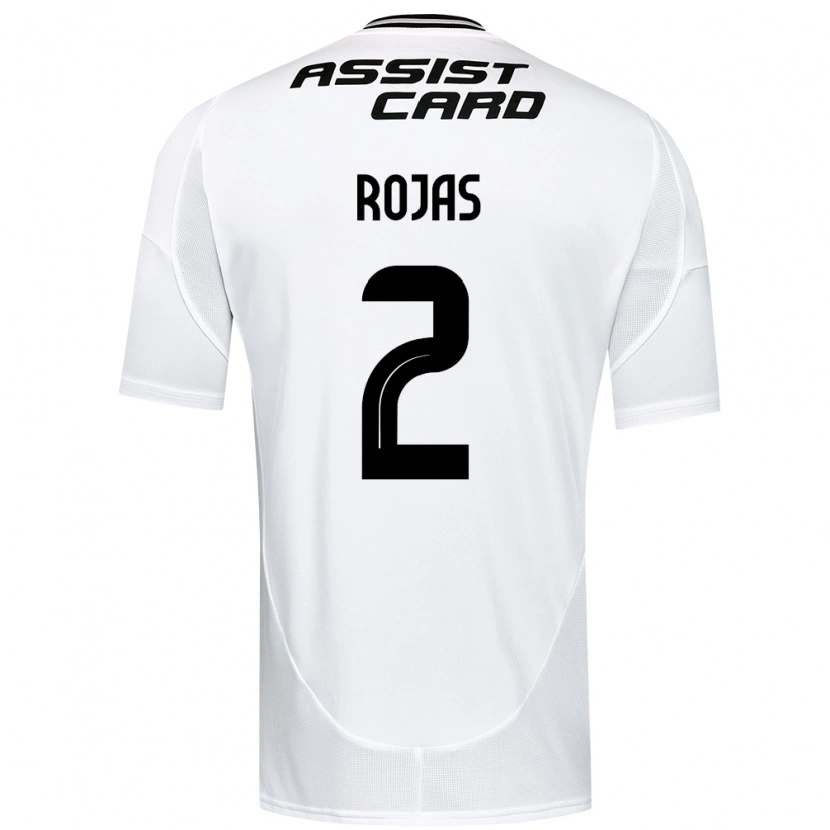 Danxen Mujer Camiseta Jeyson Rojas #2 Negro Blanco 1ª Equipación 2025/26 La Camisa