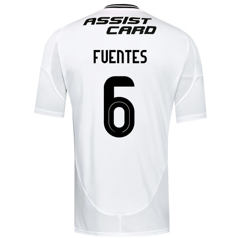 Danxen Mujer Camiseta César Fuentes #6 Negro Blanco 1ª Equipación 2025/26 La Camisa
