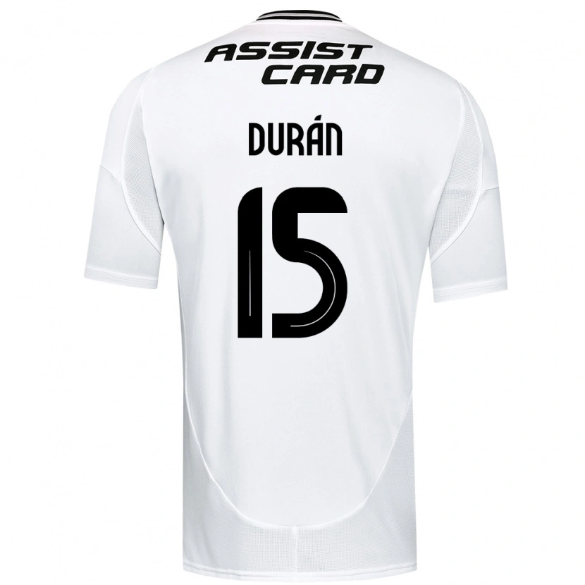 Danxen Mujer Camiseta José Durán #15 Negro Blanco 1ª Equipación 2025/26 La Camisa