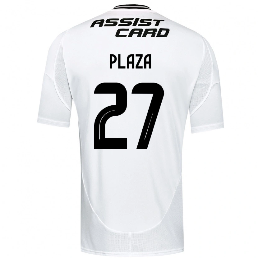 Danxen Mujer Camiseta Diego Plaza #27 Negro Blanco 1ª Equipación 2025/26 La Camisa