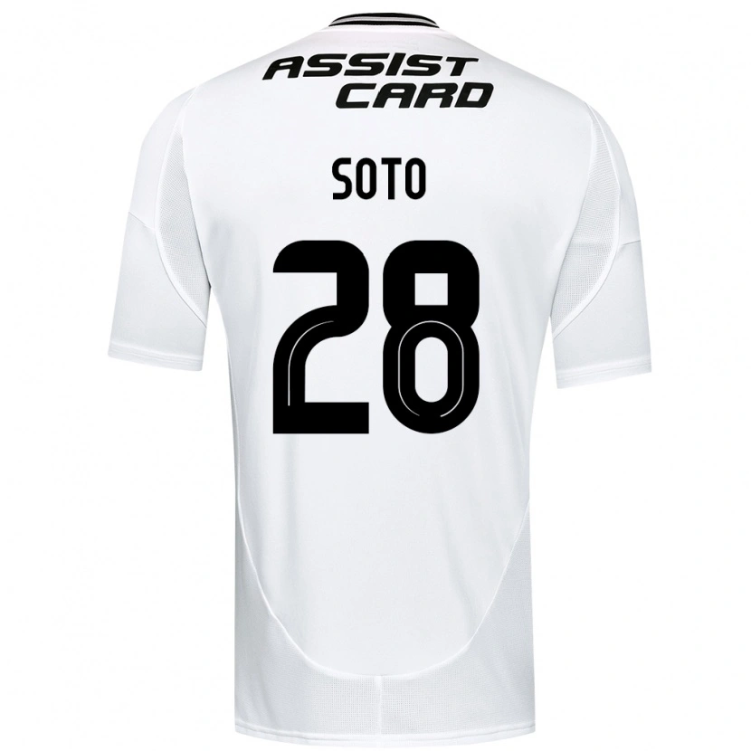 Danxen Mujer Camiseta Lucas Soto #28 Negro Blanco 1ª Equipación 2025/26 La Camisa