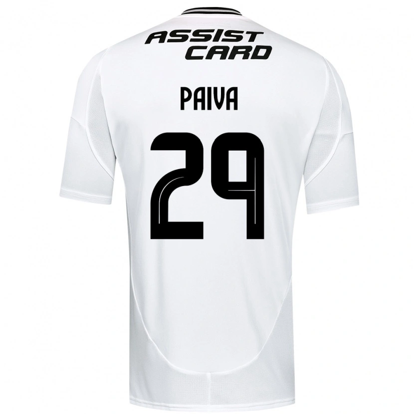 Danxen Mujer Camiseta Guillermo Paiva #29 Negro Blanco 1ª Equipación 2025/26 La Camisa
