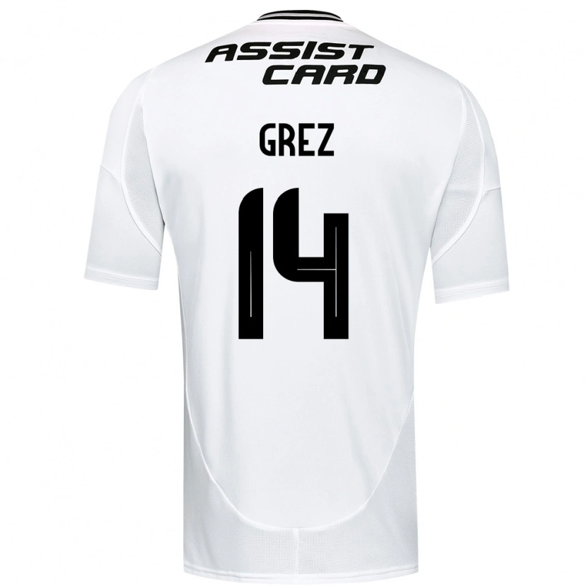 Danxen Mujer Camiseta Javiera Grez #14 Negro Blanco 1ª Equipación 2025/26 La Camisa