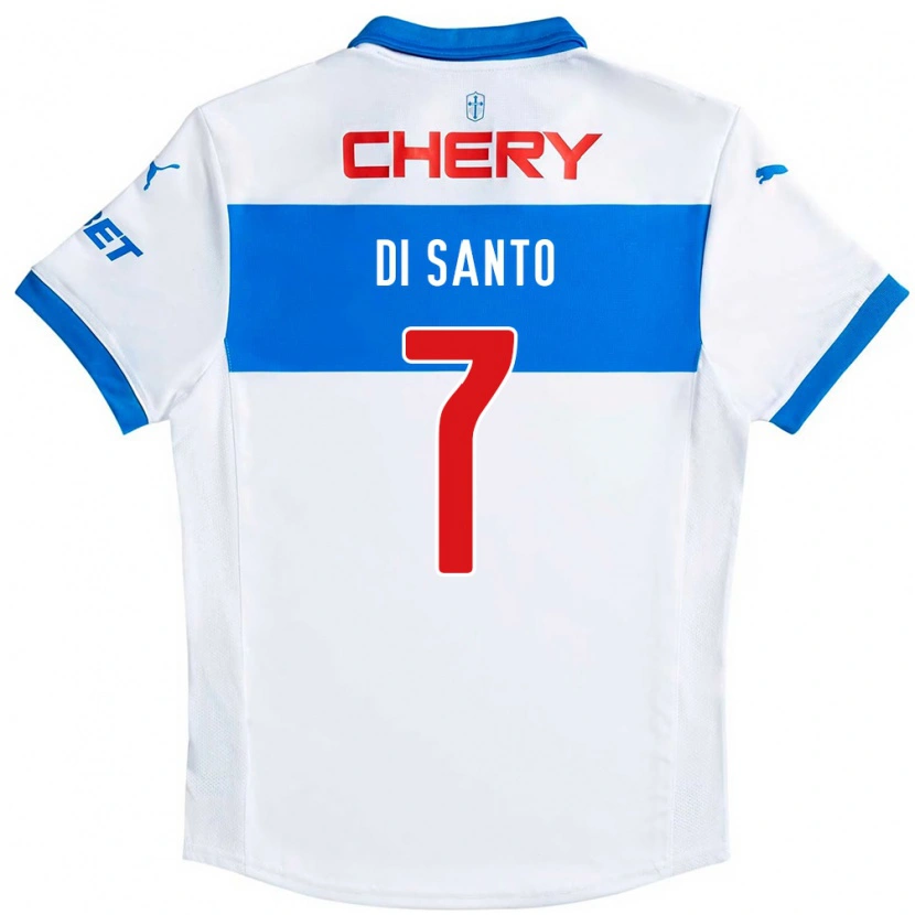 Danxen Mujer Camiseta Franco Di Santo #7 Azul Real Blanco 1ª Equipación 2025/26 La Camisa