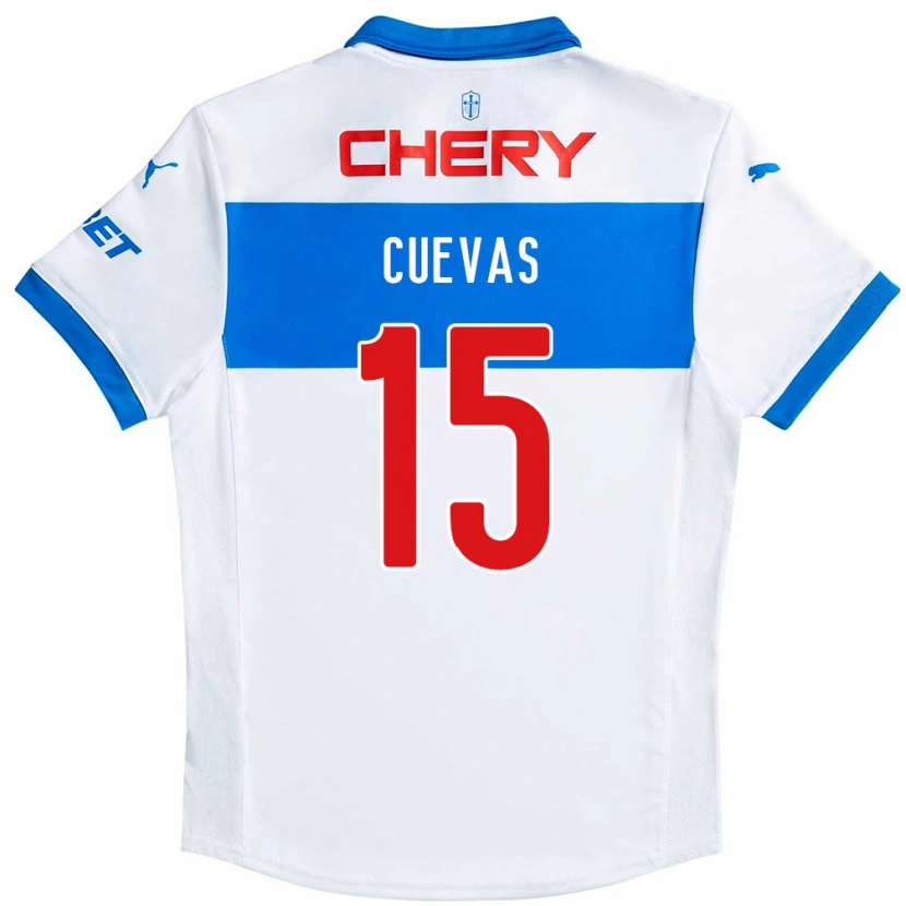 Danxen Mujer Camiseta Cristian Cuevas #15 Negro Azul 1ª Equipación 2025/26 La Camisa