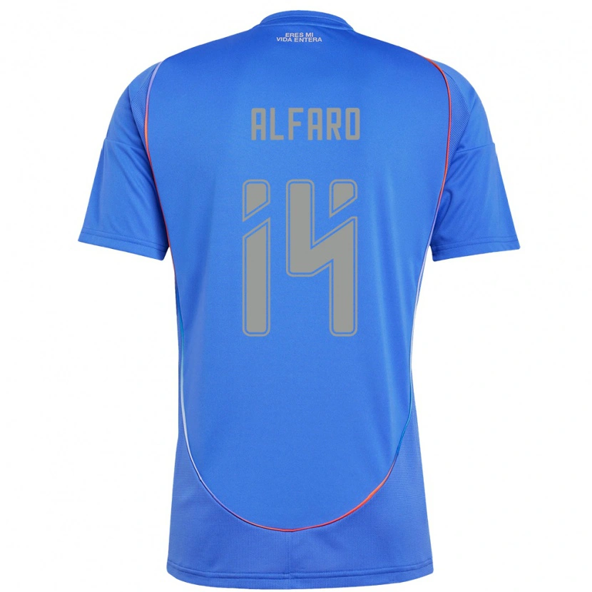 Danxen Mujer Camiseta Julián Alfaro #14 Naranja Rojo 1ª Equipación 2025/26 La Camisa