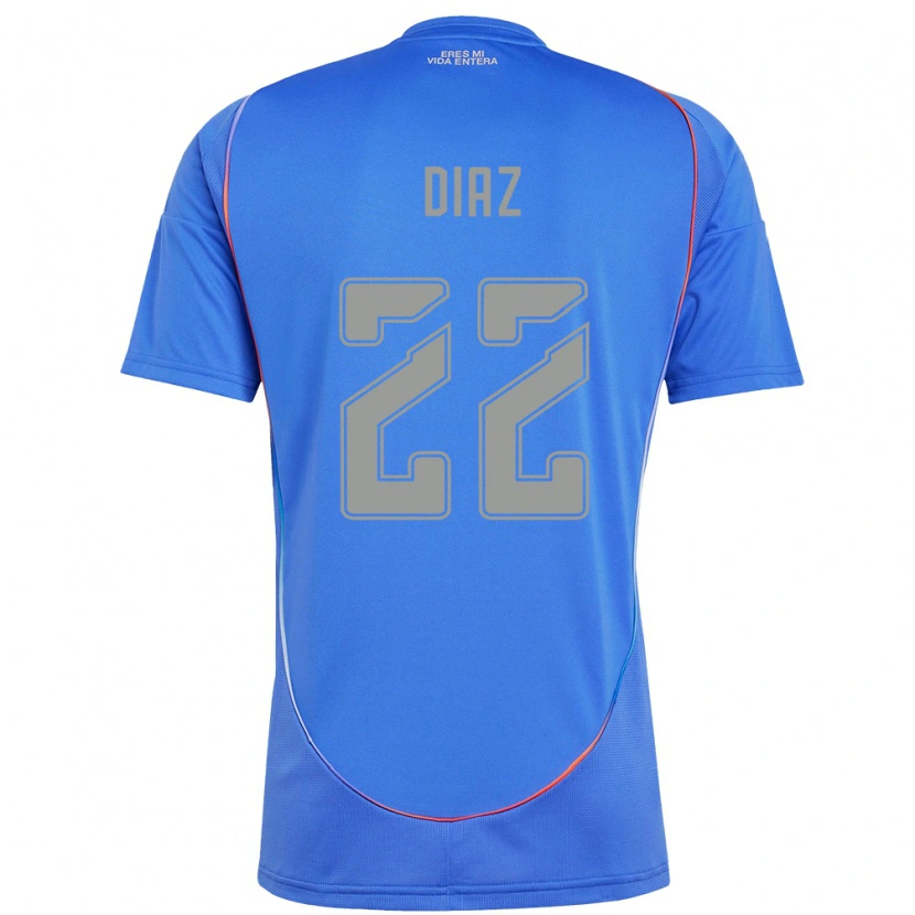 Danxen Mujer Camiseta Valentina Díaz #22 Naranja Rojo 1ª Equipación 2025/26 La Camisa