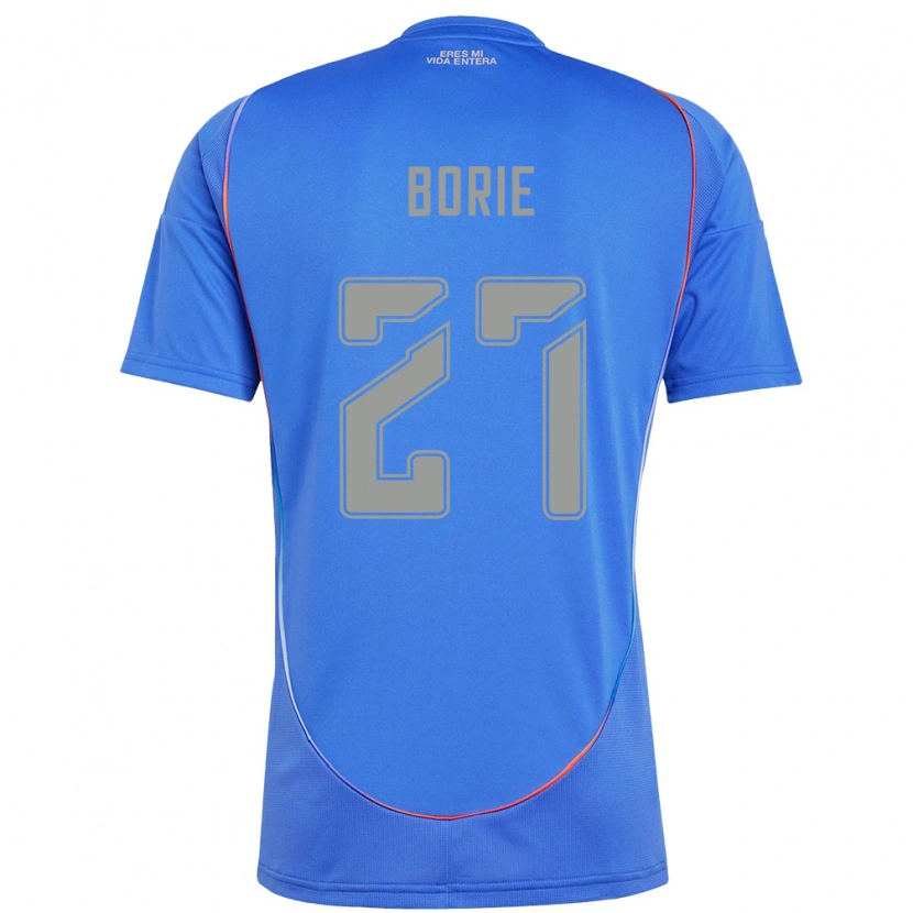 Danxen Mujer Camiseta Emilie Borie #27 Naranja Rojo 1ª Equipación 2025/26 La Camisa