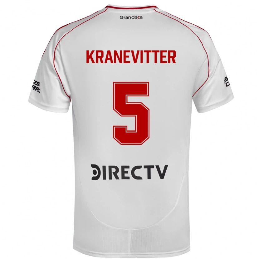 Danxen Mujer Camiseta Matías Kranevitter #5 Borgoña Magenta 1ª Equipación 2025/26 La Camisa